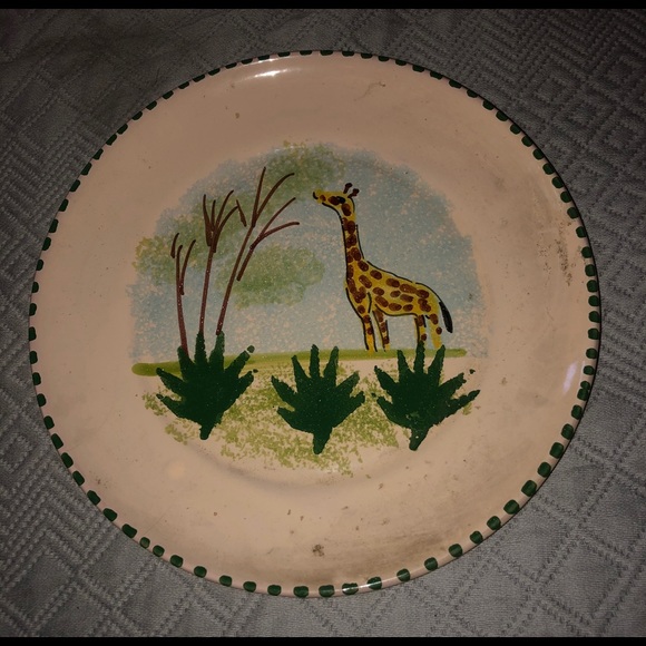 Vintage Lamas Frank McIntosh signed Plate, Italy - Picture 2 of 6